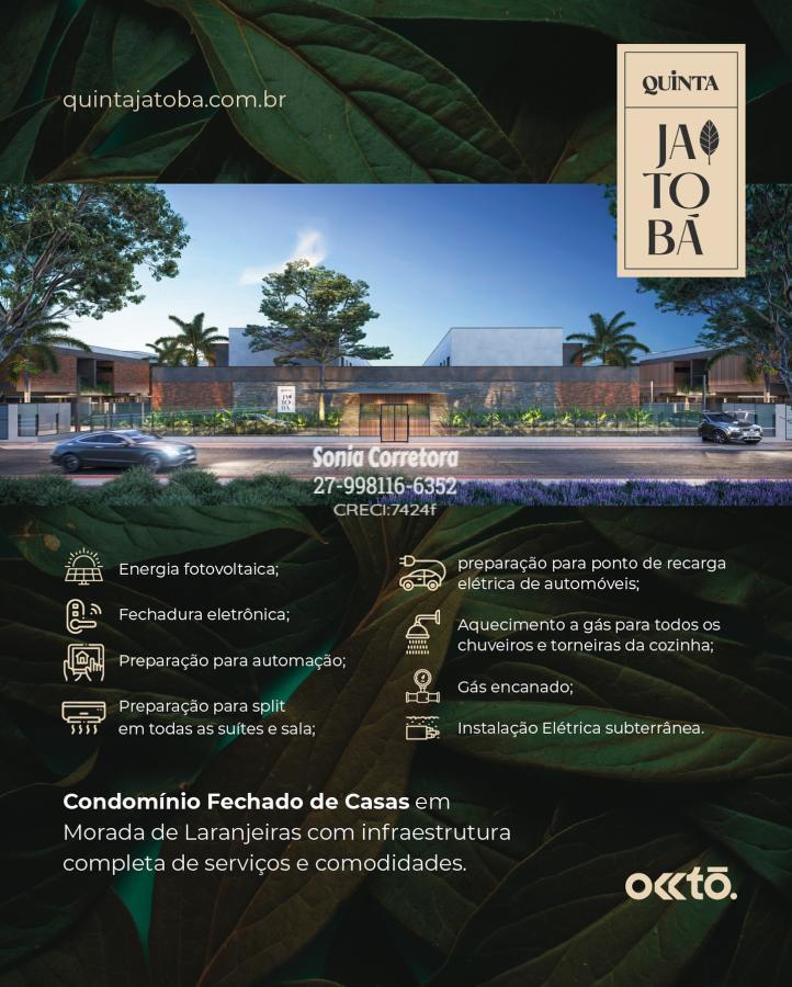 Casa em Condomnio para Venda, em Serra, bairro Morada De Laranjeiras